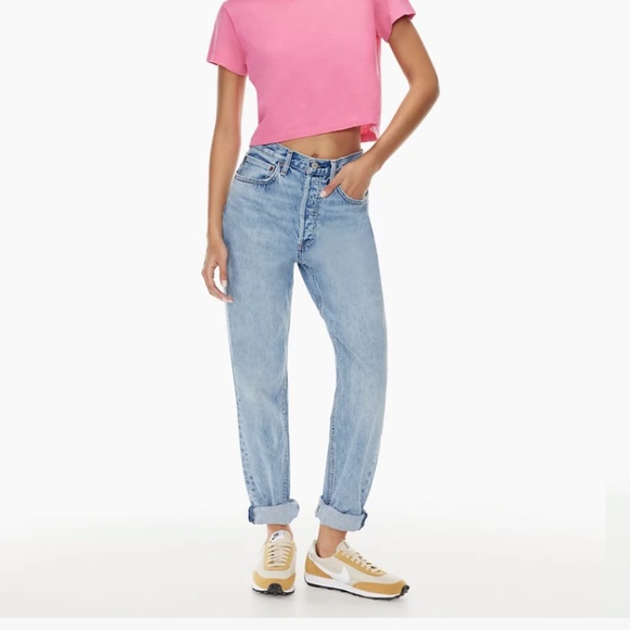 Aritzia Denim - Denim Forum Aritzia The Boyfriend High Rise Loose